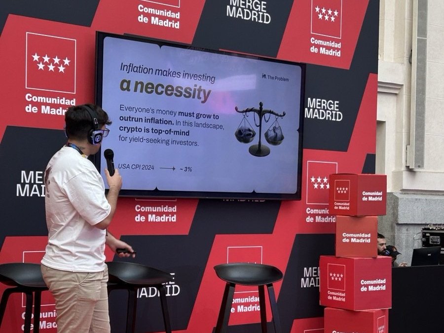 Jorge en Merge Madrid